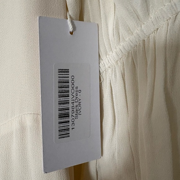 NEW NWT Reformation Stars Puff Sleeve Wedding Bridal Dress Gown - Picture 10 of 10